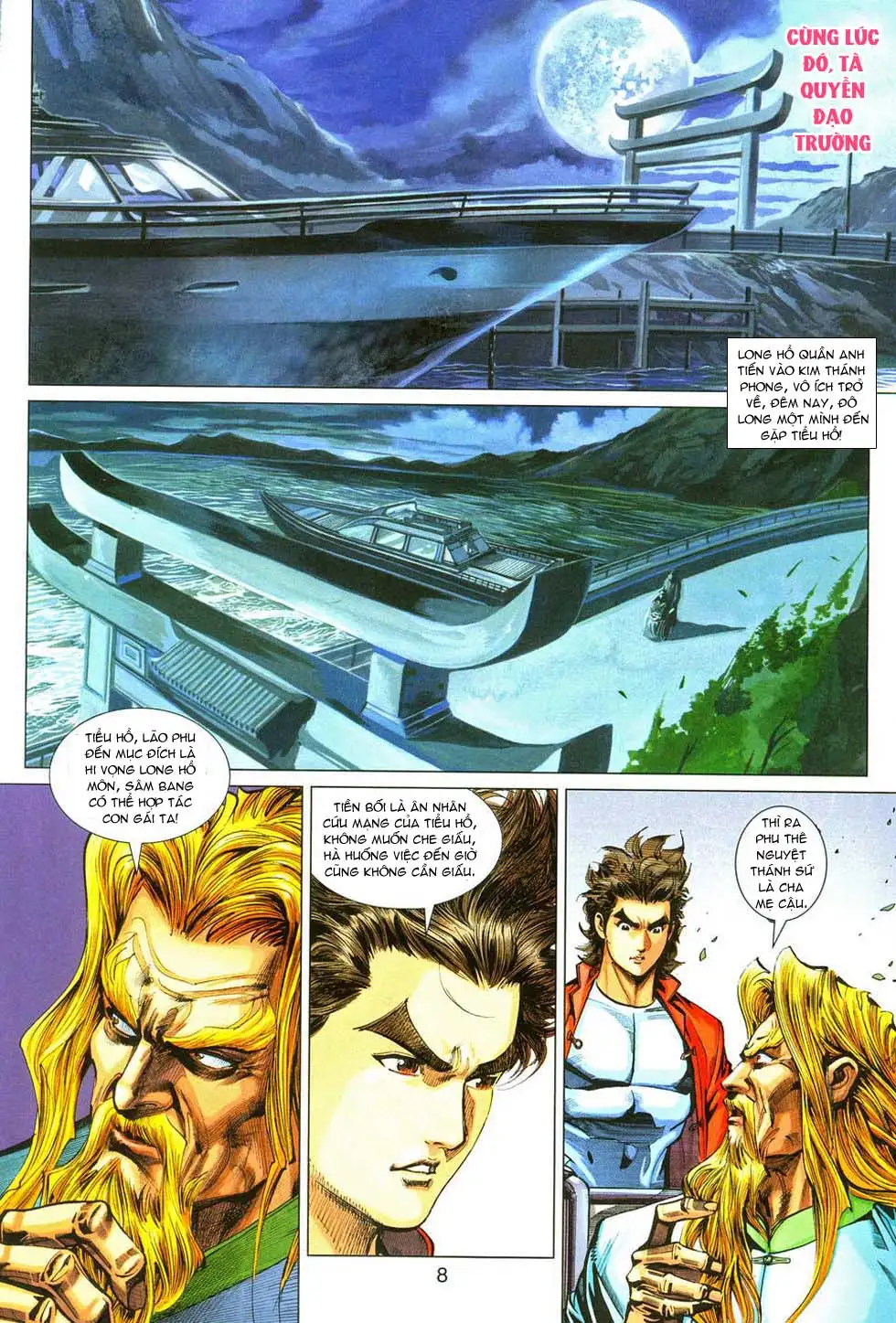 Truyện Tranh Tân Tác Long Hổ Môn trang 4