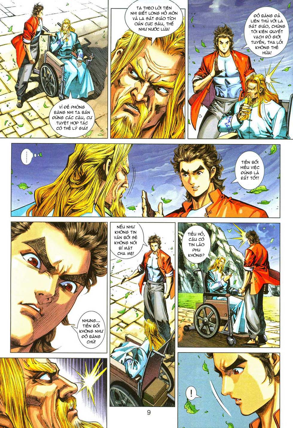 Truyện Tranh Tân Tác Long Hổ Môn trang 4