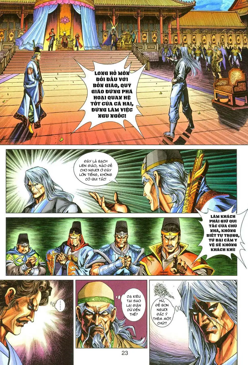 Truyện Tranh Tân Tác Long Hổ Môn trang 4