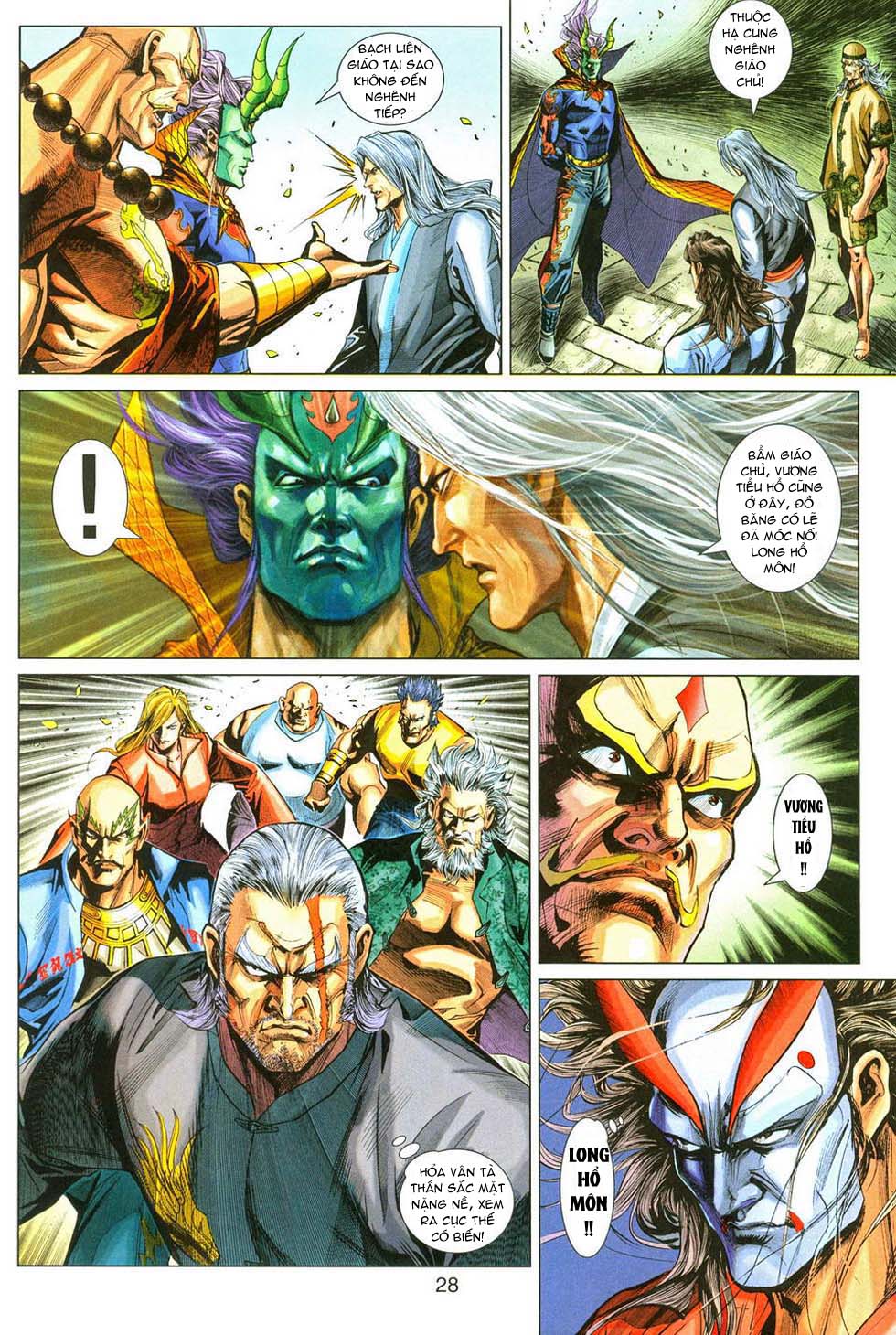 Truyện Tranh Tân Tác Long Hổ Môn trang 4