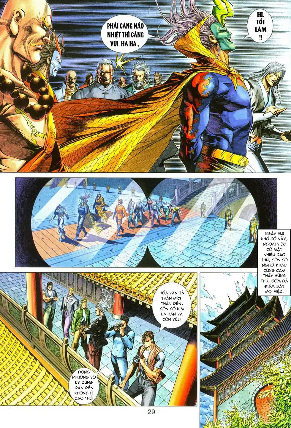 Truyện Tranh Tân Tác Long Hổ Môn trang 4