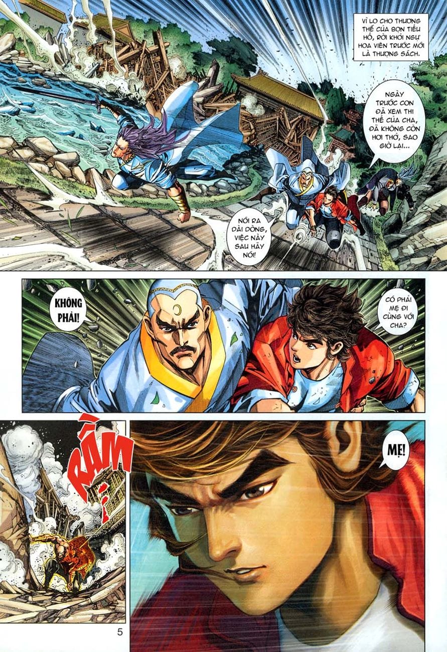 Truyện Tranh Tân Tác Long Hổ Môn trang 4