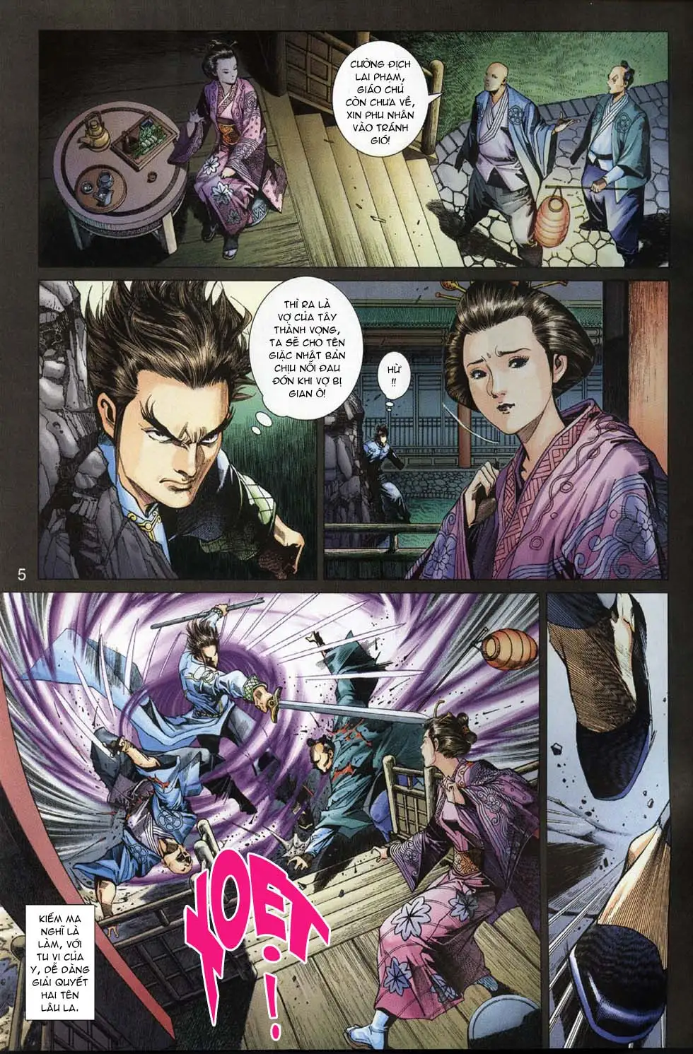 Truyện Tranh Tân Tác Long Hổ Môn trang 4