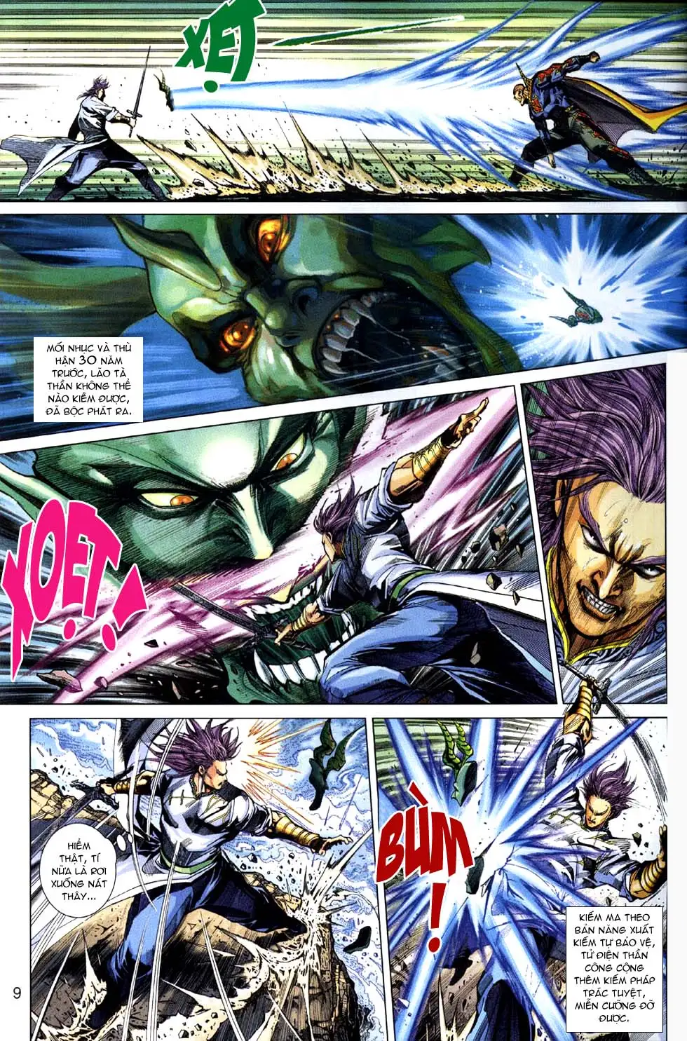 Truyện Tranh Tân Tác Long Hổ Môn trang 4