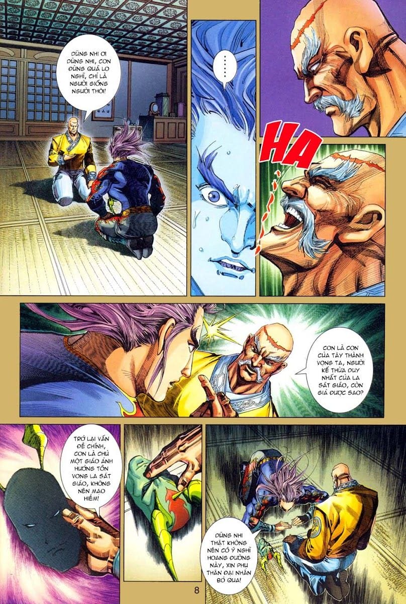 Truyện Tranh Tân Tác Long Hổ Môn trang 4
