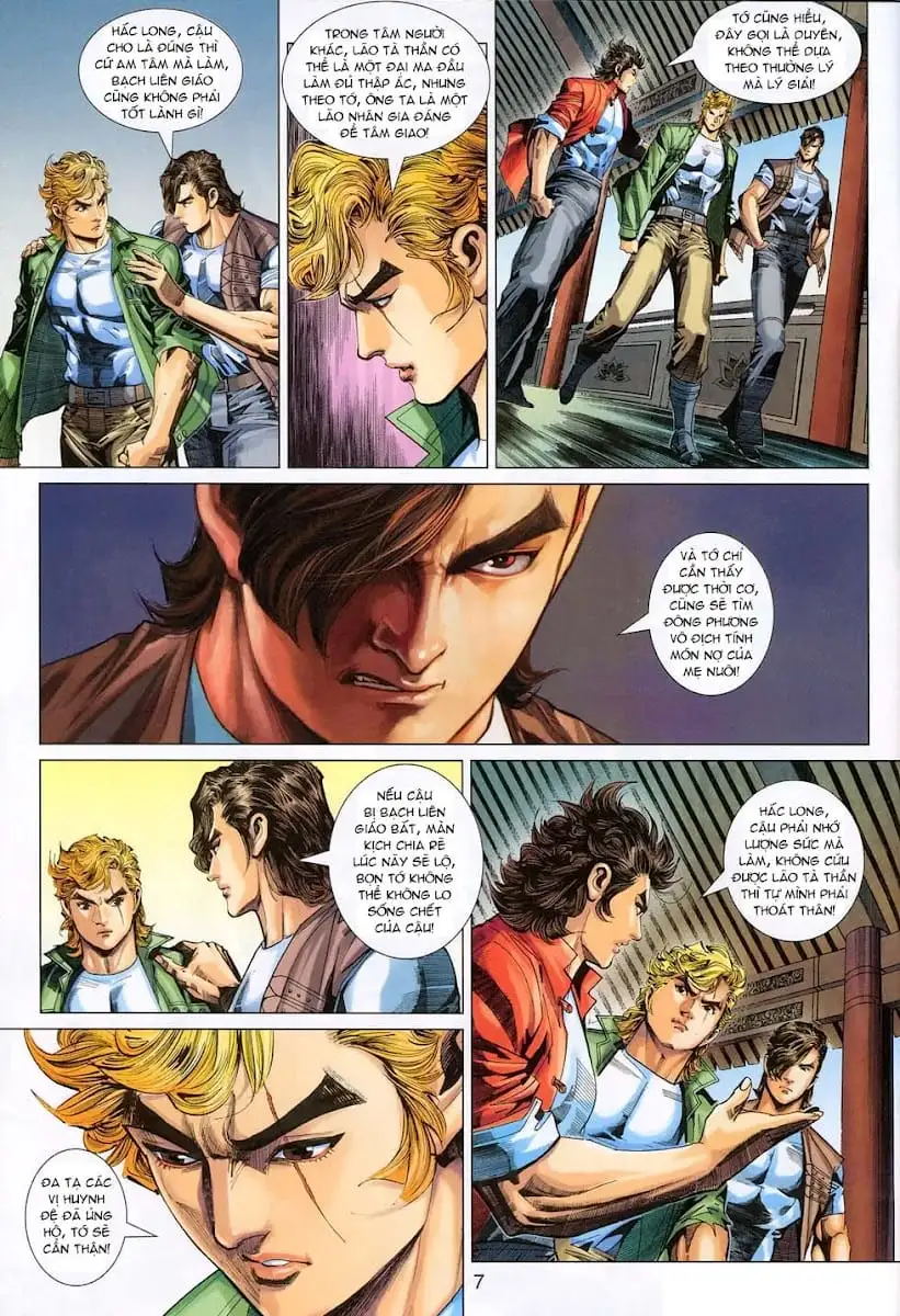 Truyện Tranh Tân Tác Long Hổ Môn trang 4