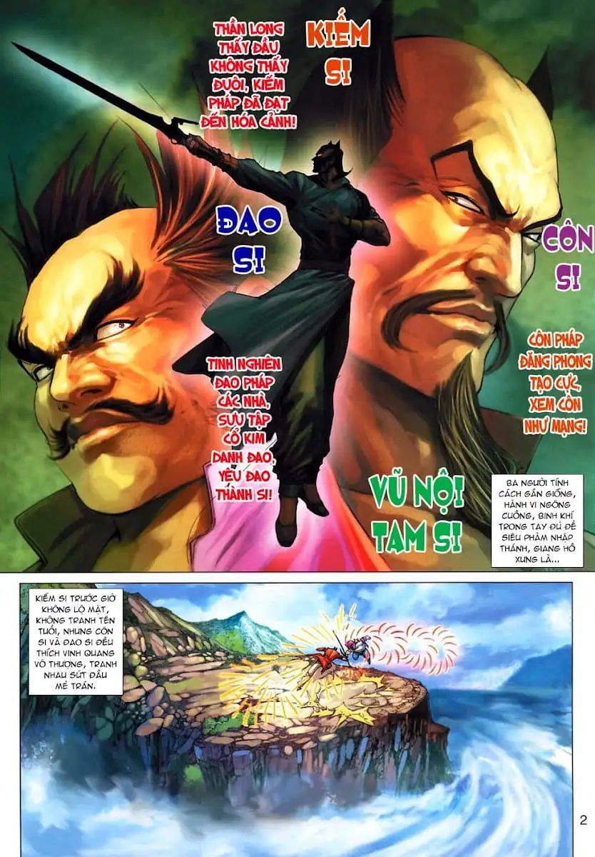 Truyện Tranh Tân Tác Long Hổ Môn trang 4