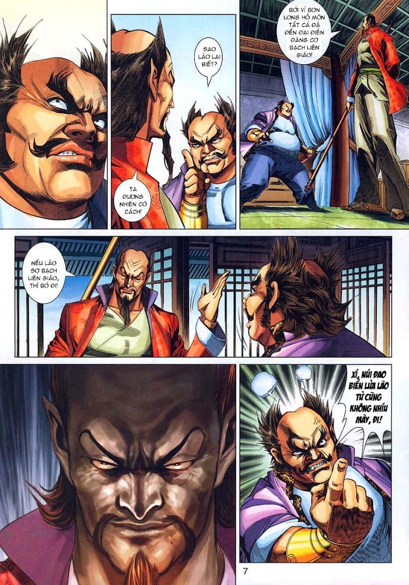 Truyện Tranh Tân Tác Long Hổ Môn trang 4