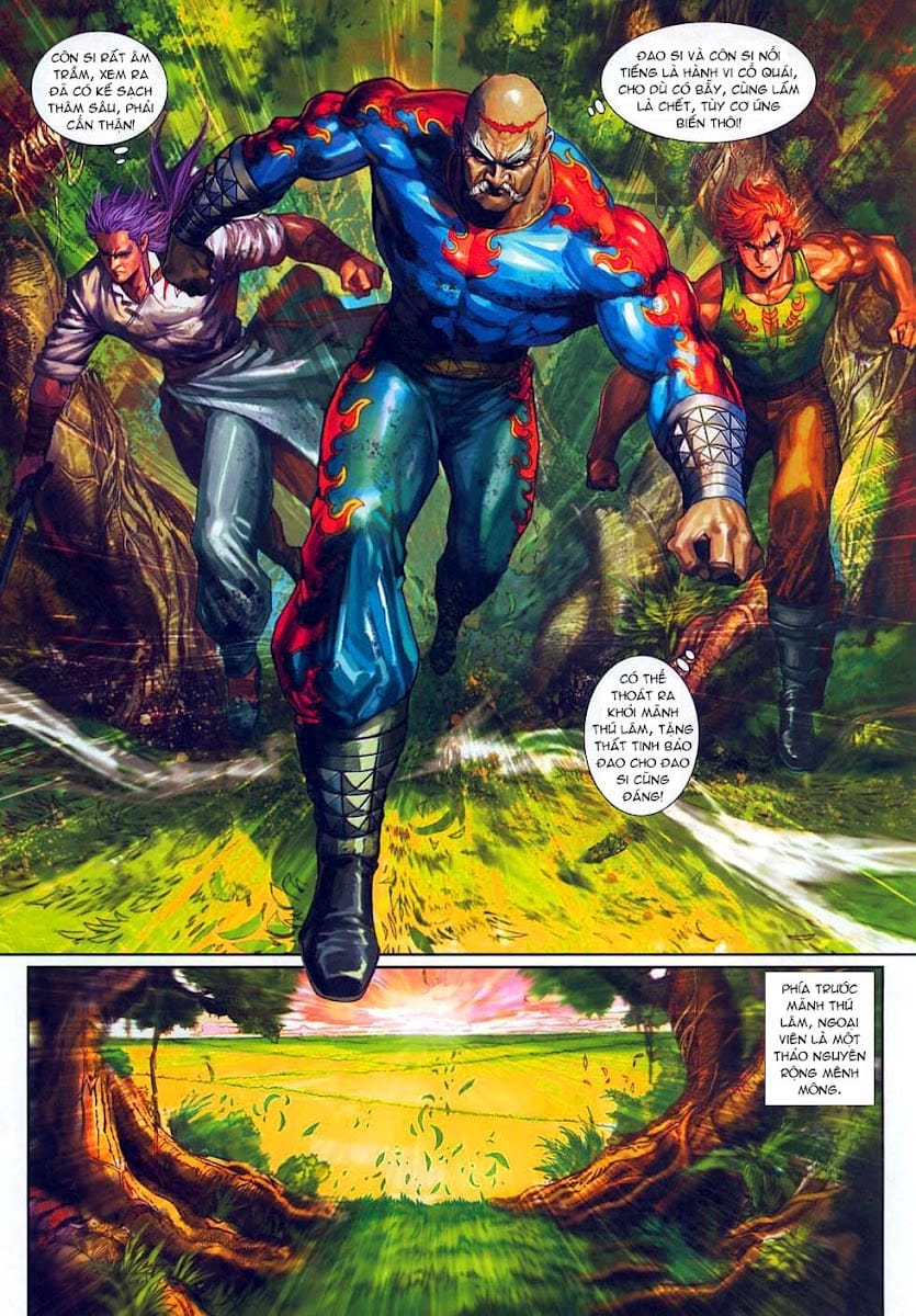 Truyện Tranh Tân Tác Long Hổ Môn trang 4