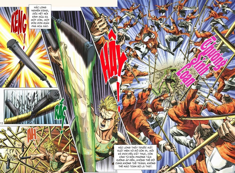 Truyện Tranh Tân Tác Long Hổ Môn trang 4