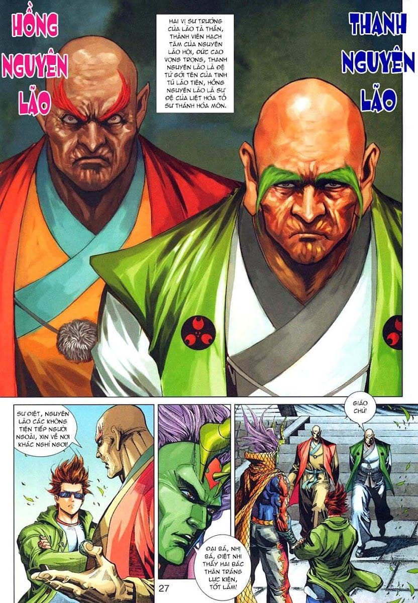 Truyện Tranh Tân Tác Long Hổ Môn trang 4