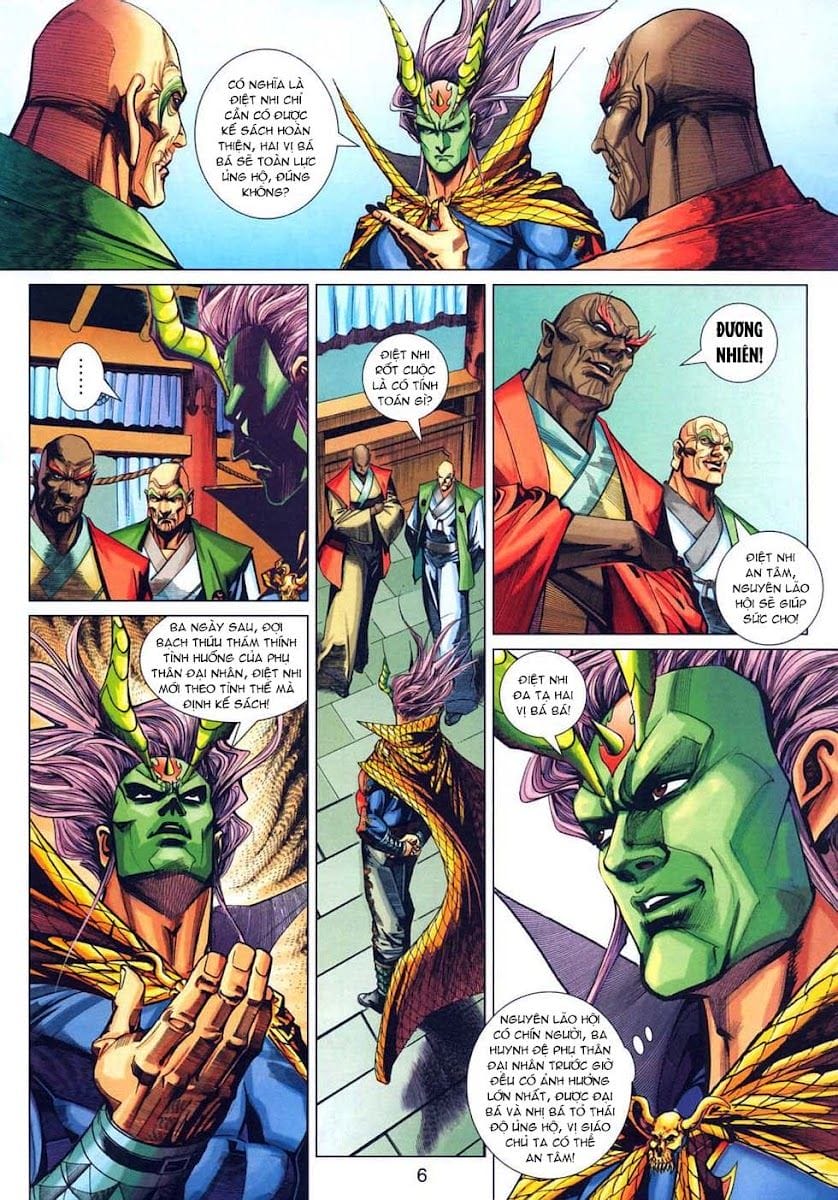 Truyện Tranh Tân Tác Long Hổ Môn trang 4