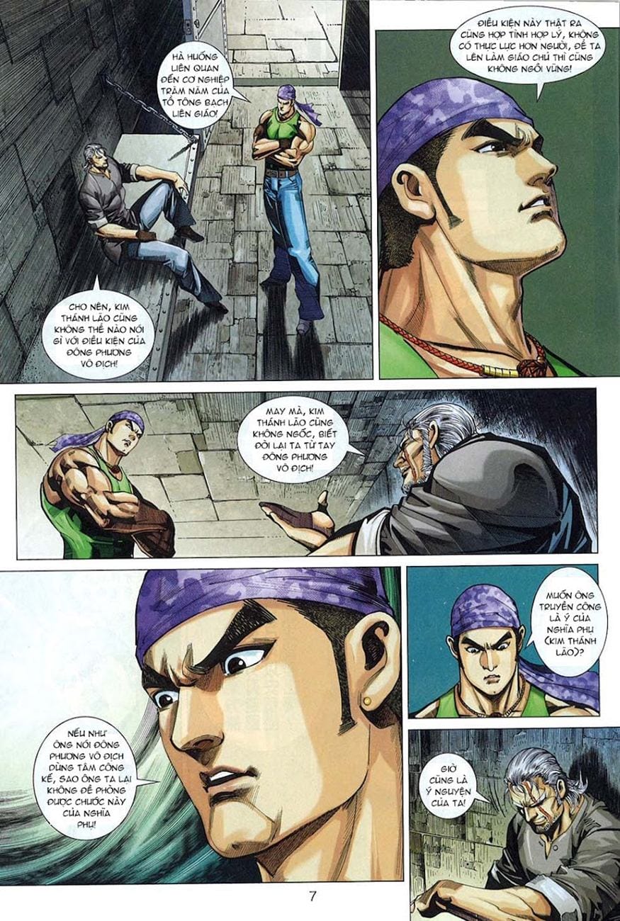 Truyện Tranh Tân Tác Long Hổ Môn trang 4