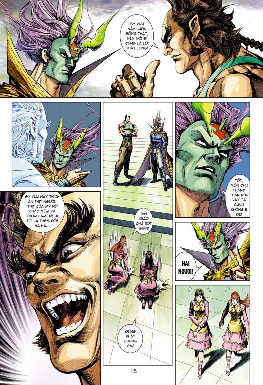 Truyện Tranh Tân Tác Long Hổ Môn trang 4
