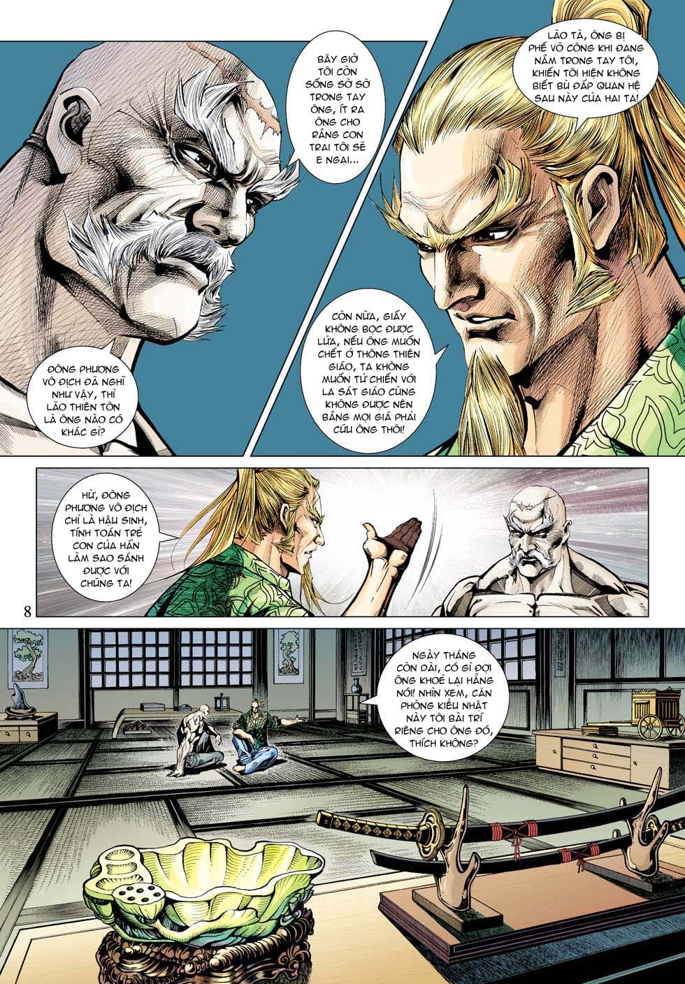 Truyện Tranh Tân Tác Long Hổ Môn trang 4
