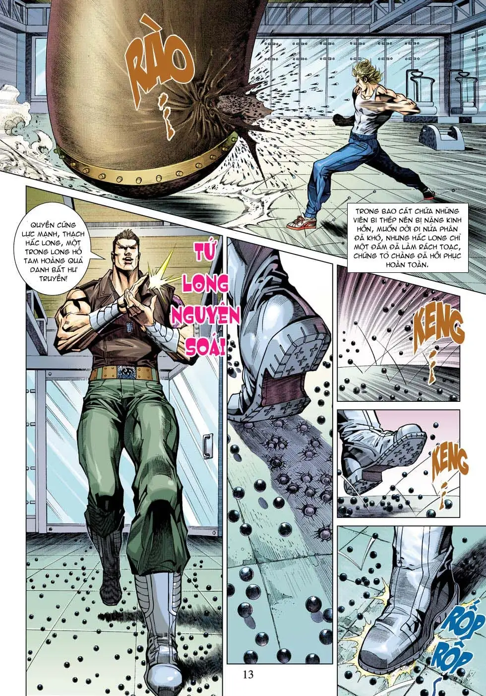 Truyện Tranh Tân Tác Long Hổ Môn trang 4