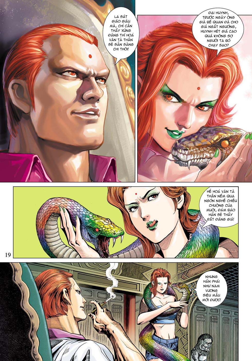 Truyện Tranh Tân Tác Long Hổ Môn trang 4