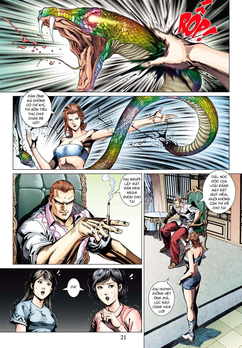 Truyện Tranh Tân Tác Long Hổ Môn trang 4