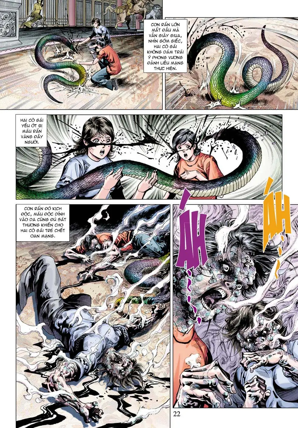 Truyện Tranh Tân Tác Long Hổ Môn trang 4