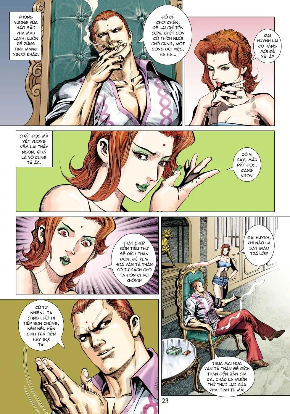 Truyện Tranh Tân Tác Long Hổ Môn trang 4