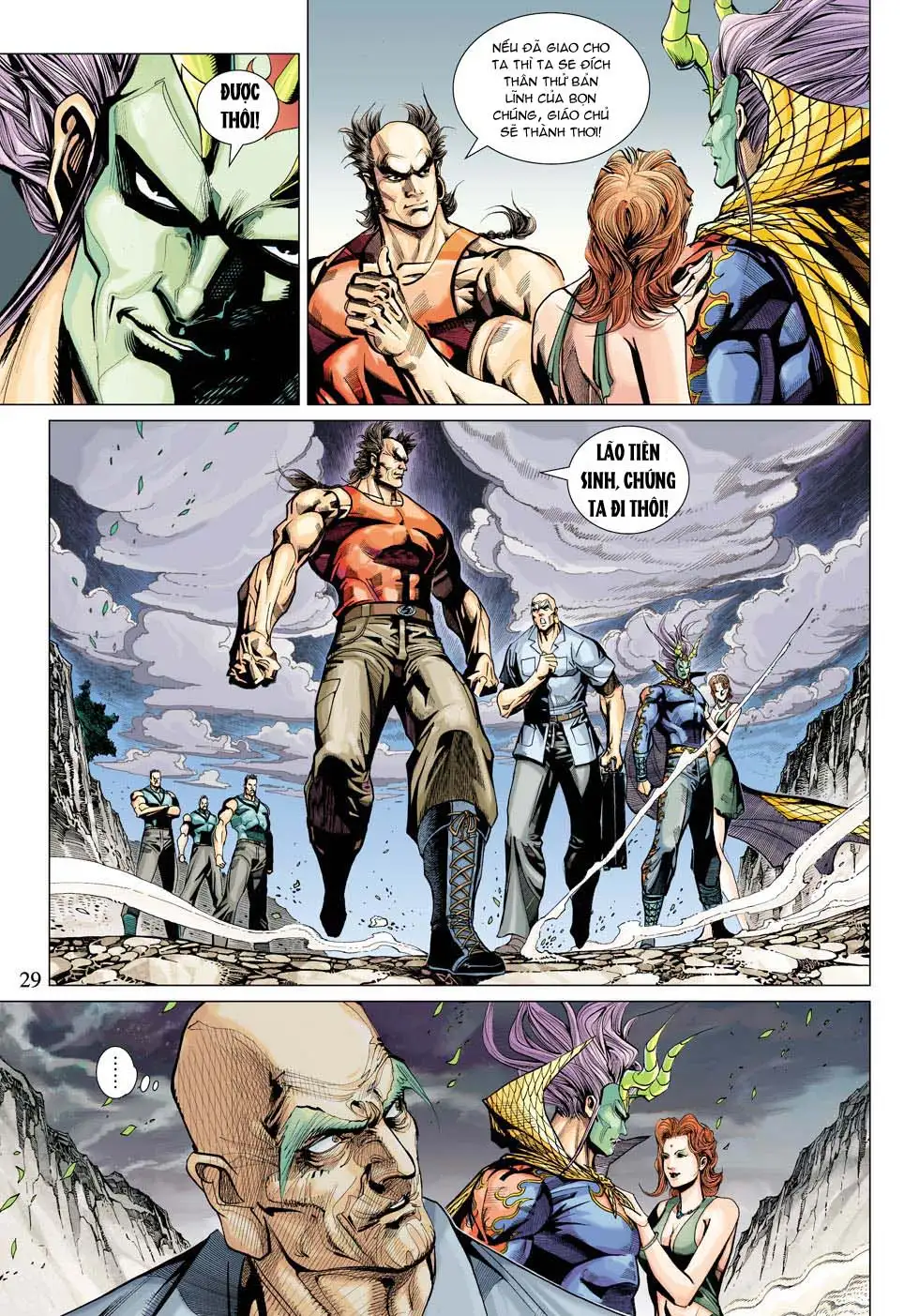 Truyện Tranh Tân Tác Long Hổ Môn trang 4