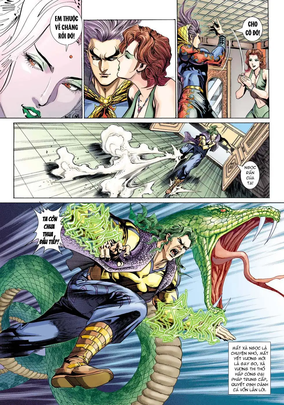 Truyện Tranh Tân Tác Long Hổ Môn trang 4