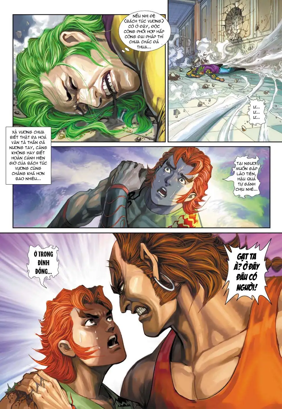 Truyện Tranh Tân Tác Long Hổ Môn trang 4