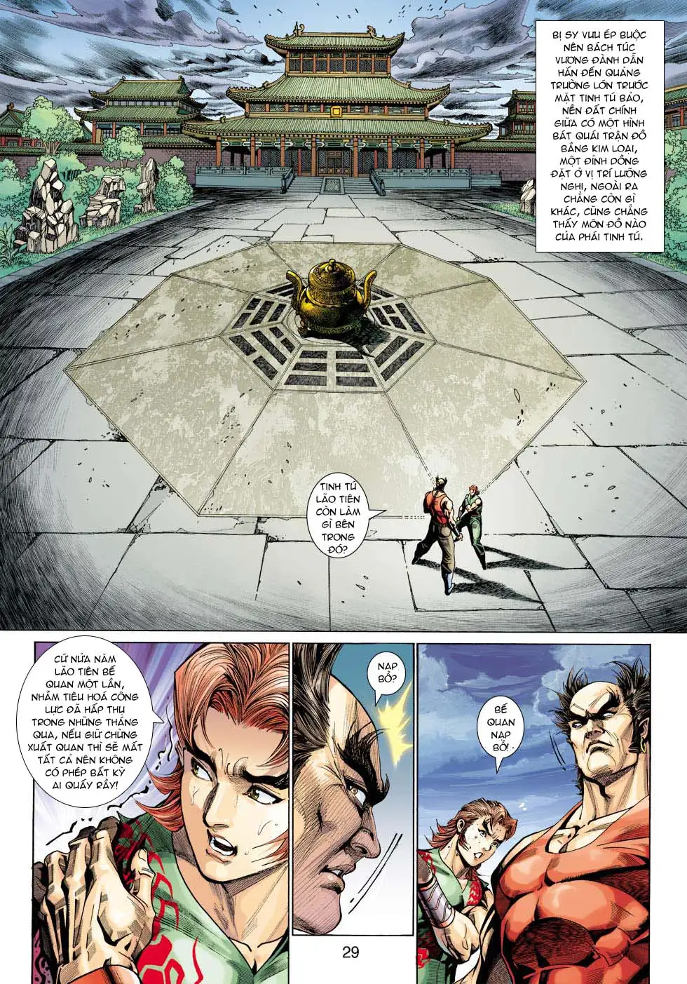 Truyện Tranh Tân Tác Long Hổ Môn trang 4