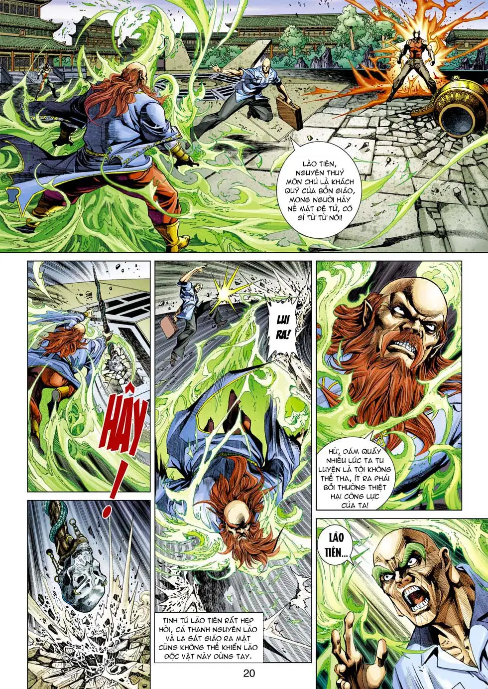 Truyện Tranh Tân Tác Long Hổ Môn trang 4