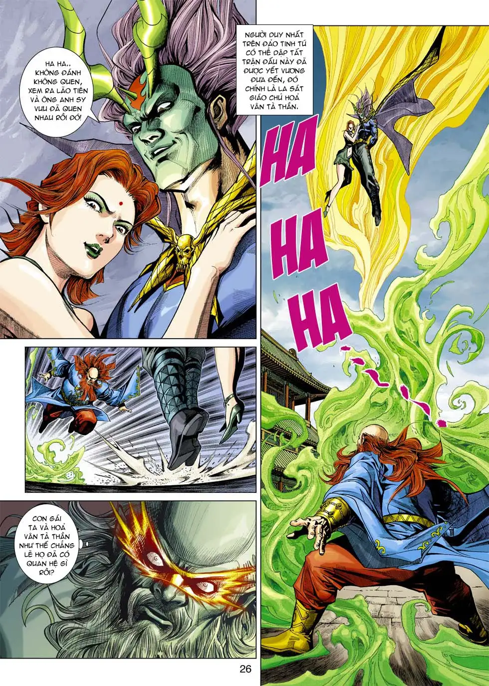 Truyện Tranh Tân Tác Long Hổ Môn trang 4