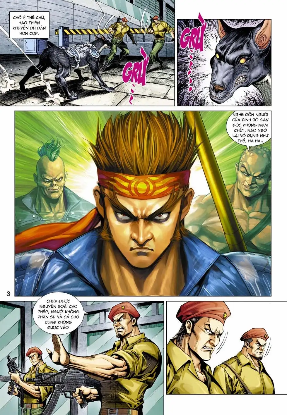 Truyện Tranh Tân Tác Long Hổ Môn trang 4