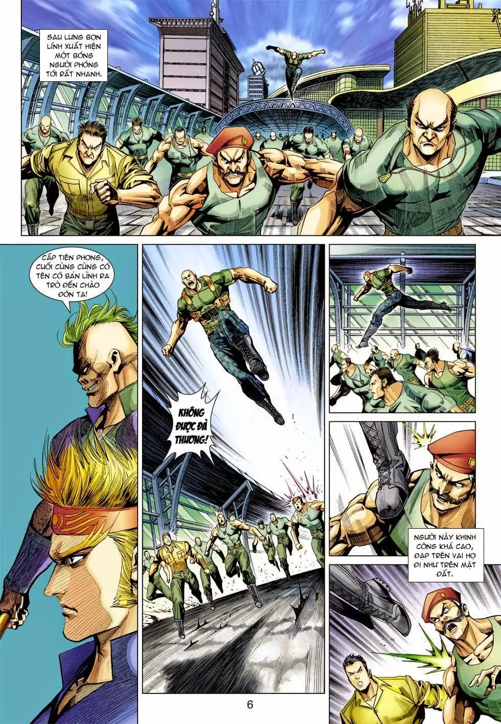 Truyện Tranh Tân Tác Long Hổ Môn trang 4