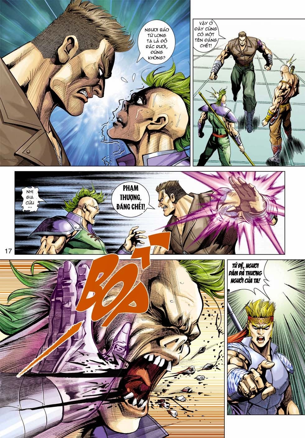 Truyện Tranh Tân Tác Long Hổ Môn trang 4