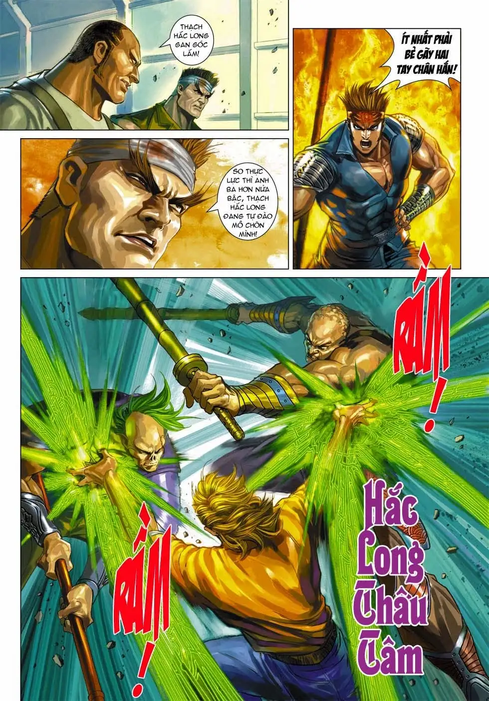 Truyện Tranh Tân Tác Long Hổ Môn trang 4