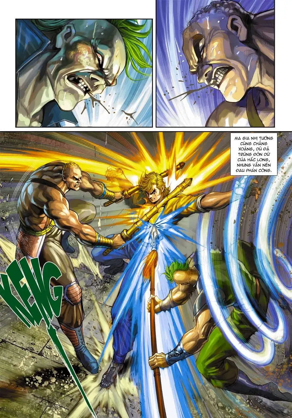 Truyện Tranh Tân Tác Long Hổ Môn trang 4