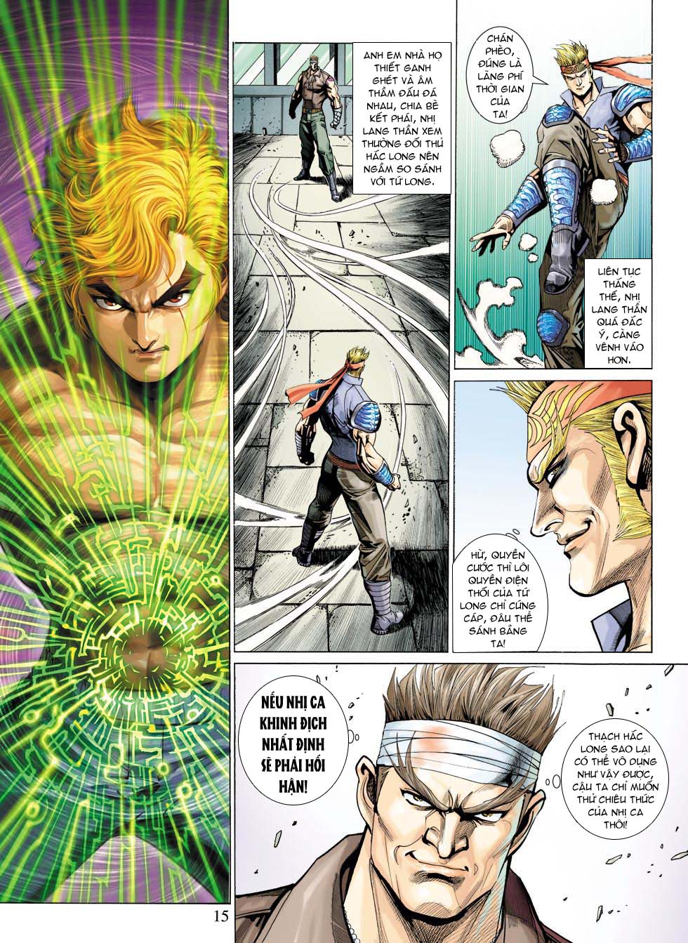 Truyện Tranh Tân Tác Long Hổ Môn trang 4