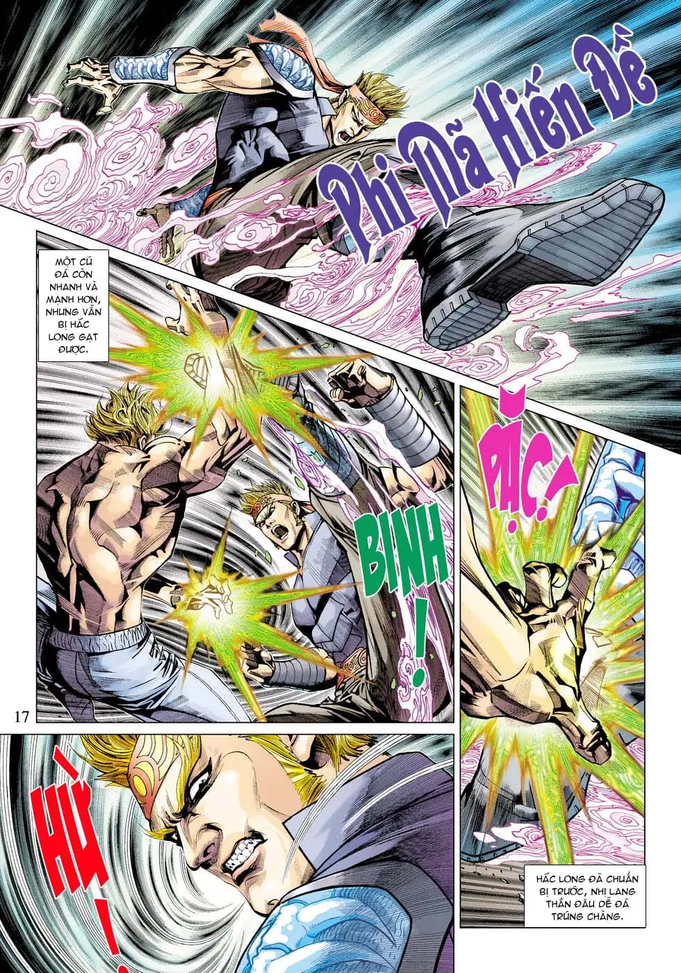 Truyện Tranh Tân Tác Long Hổ Môn trang 4