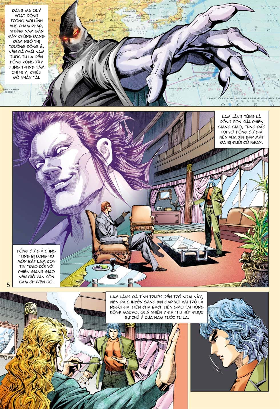 Truyện Tranh Tân Tác Long Hổ Môn trang 4