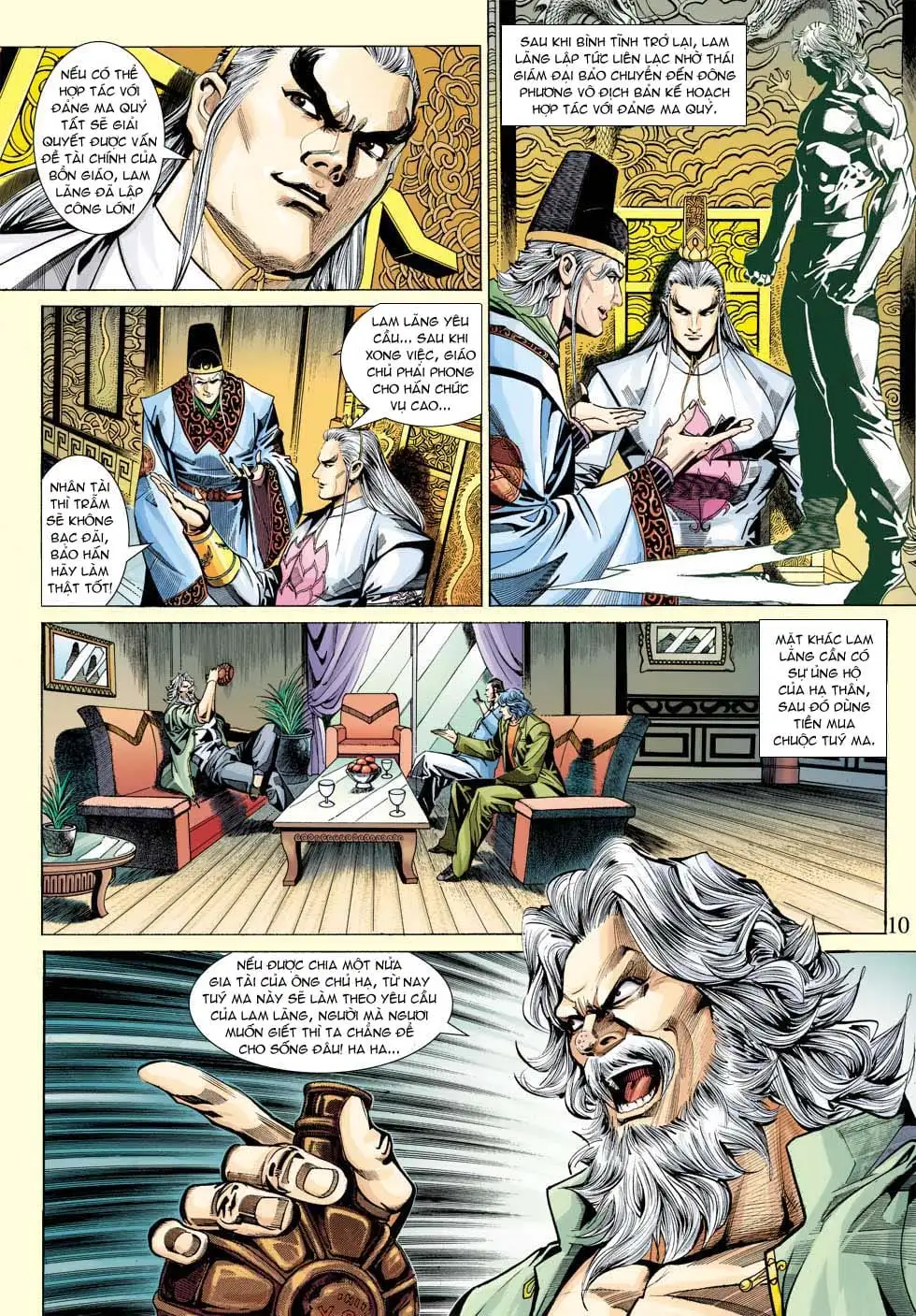 Truyện Tranh Tân Tác Long Hổ Môn trang 4