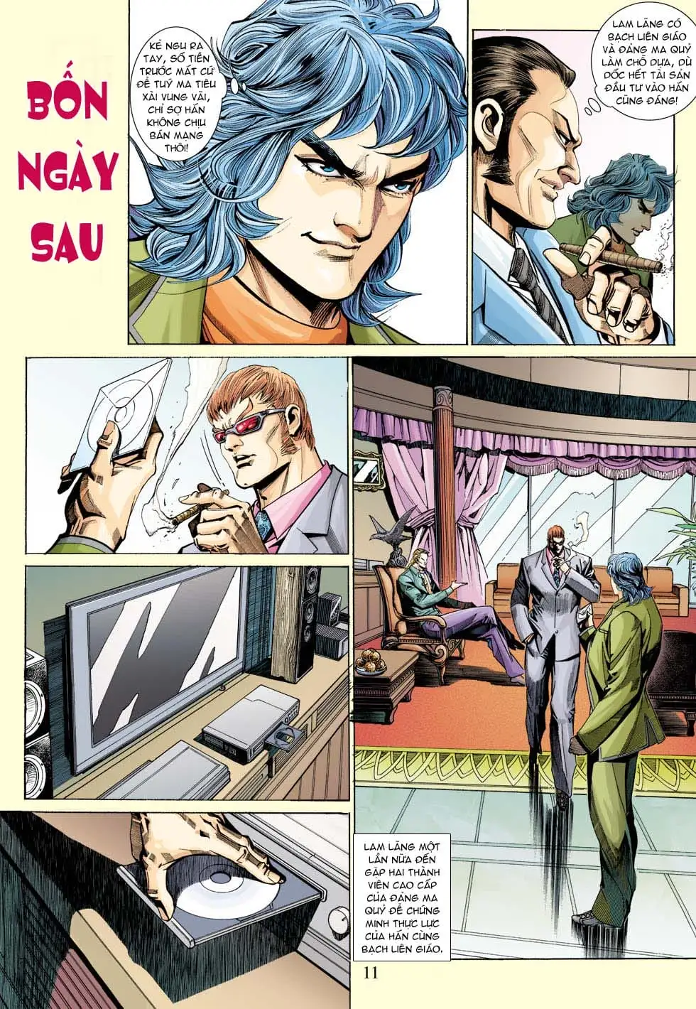 Truyện Tranh Tân Tác Long Hổ Môn trang 4