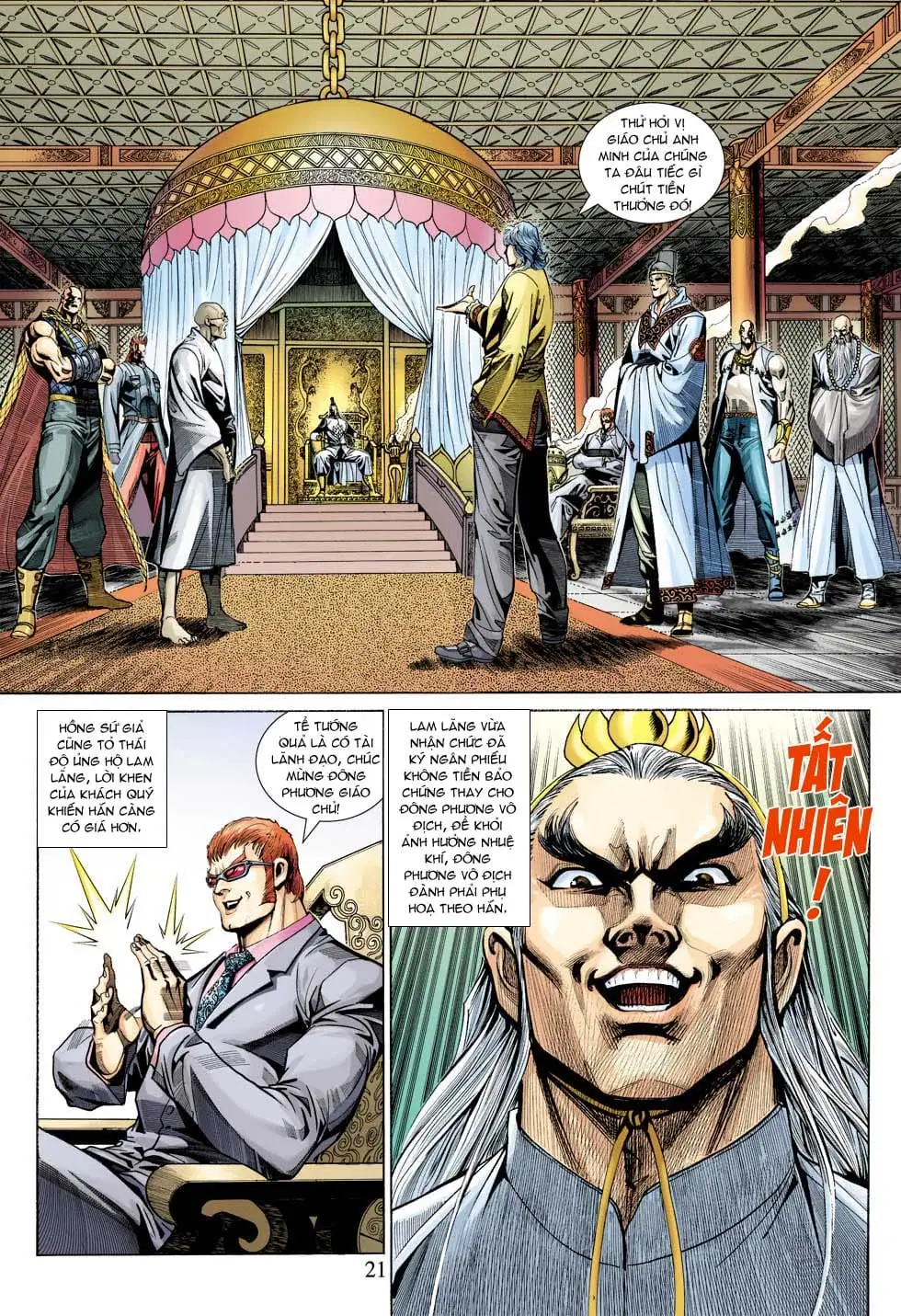 Truyện Tranh Tân Tác Long Hổ Môn trang 4