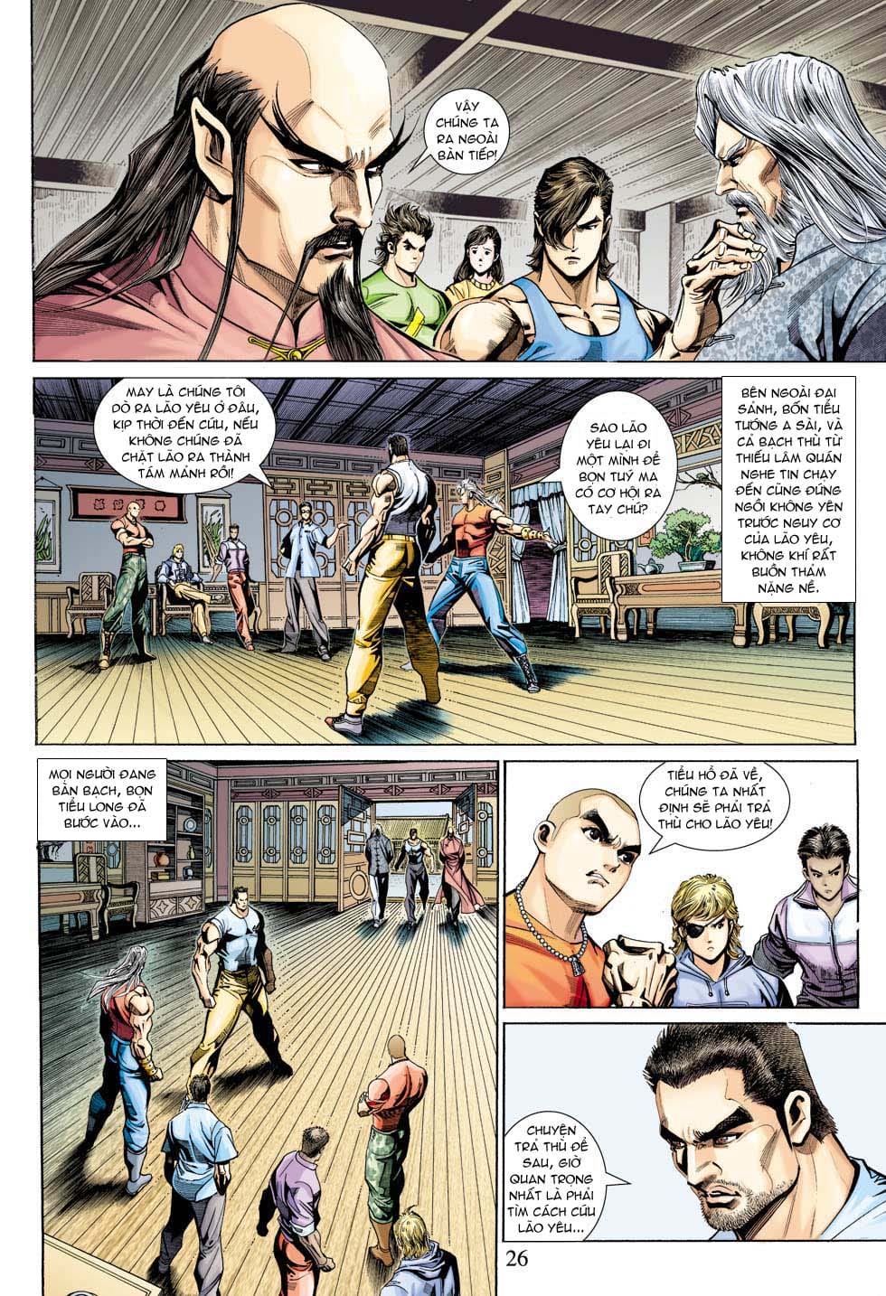 Truyện Tranh Tân Tác Long Hổ Môn trang 4