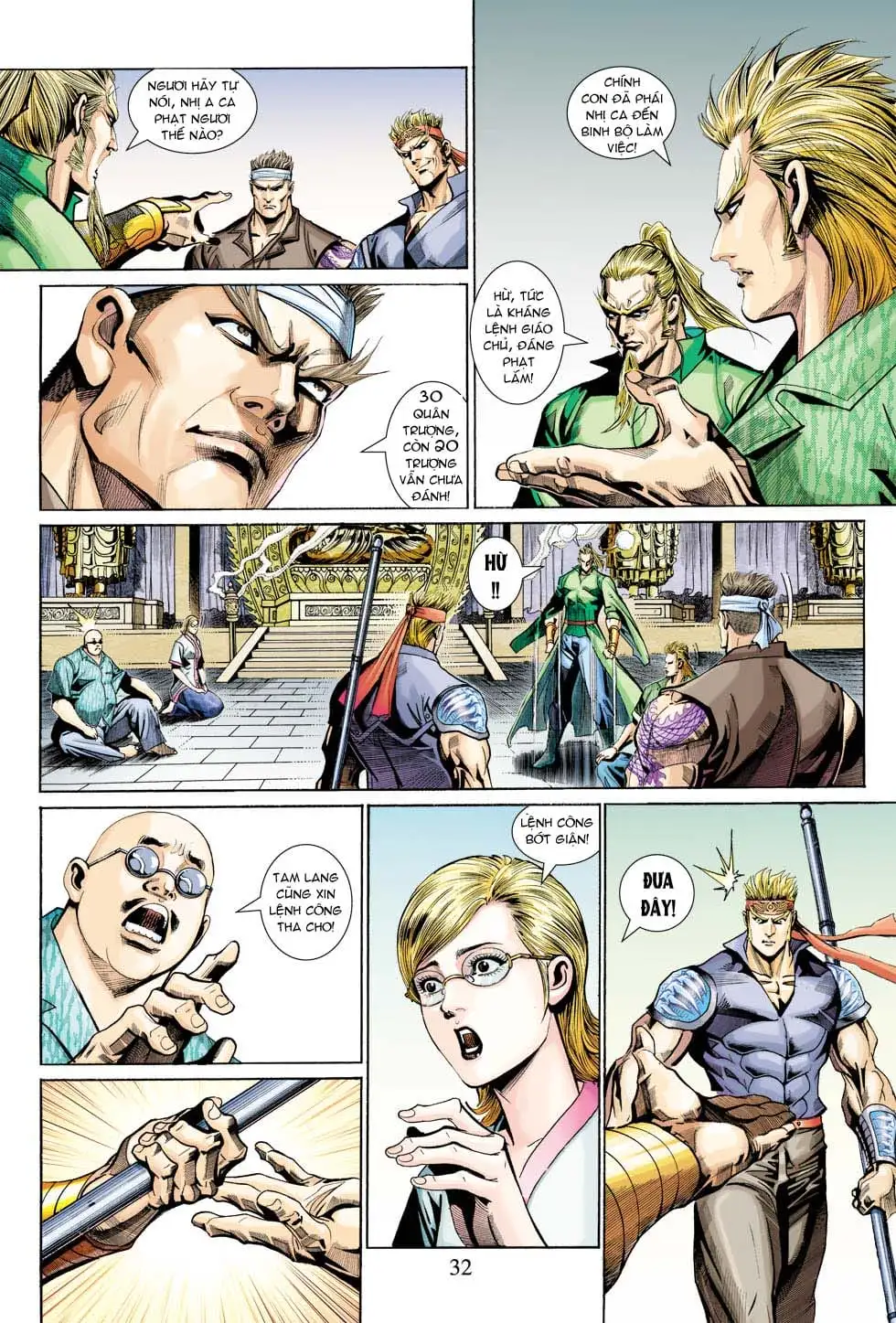 Truyện Tranh Tân Tác Long Hổ Môn trang 4