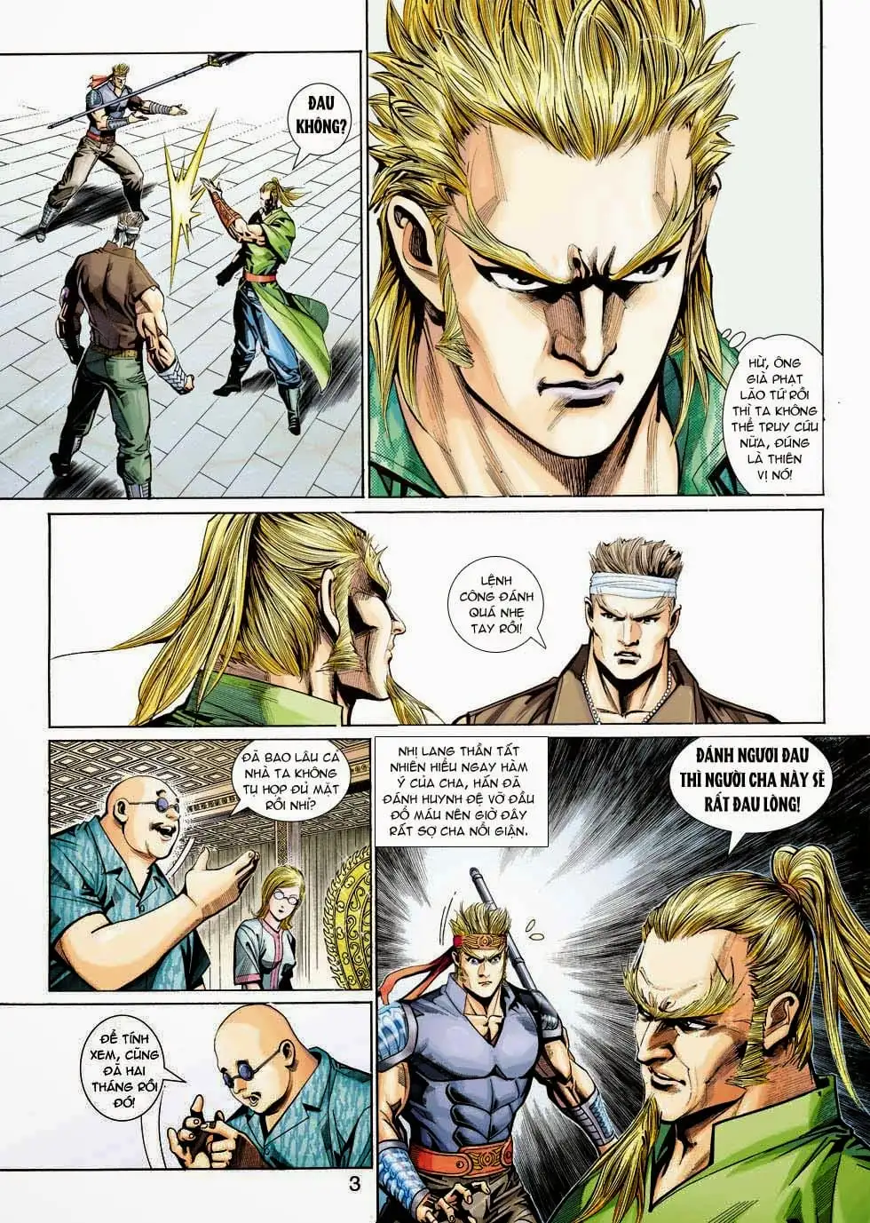 Truyện Tranh Tân Tác Long Hổ Môn trang 4