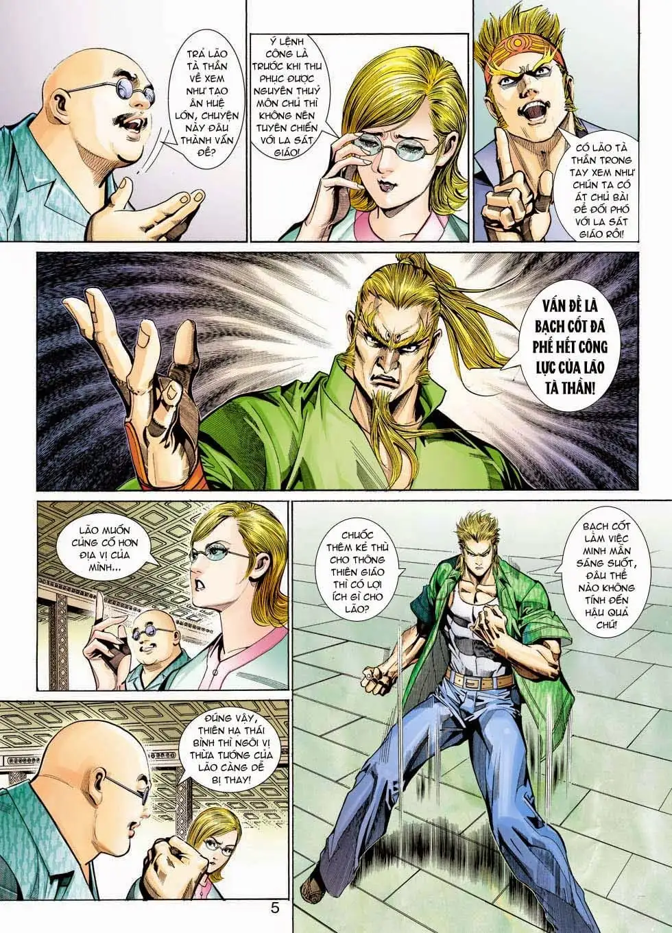 Truyện Tranh Tân Tác Long Hổ Môn trang 4