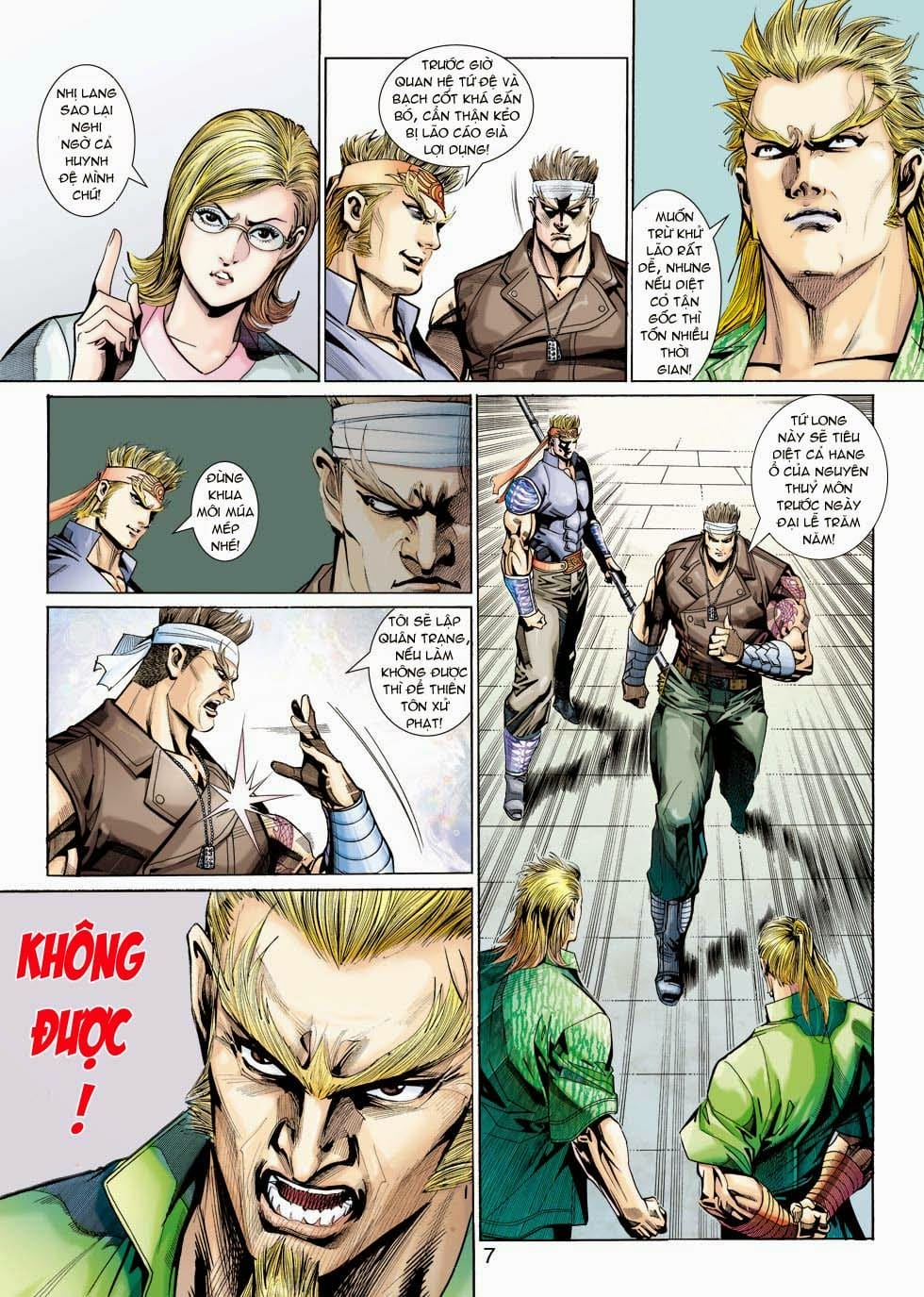 Truyện Tranh Tân Tác Long Hổ Môn trang 4