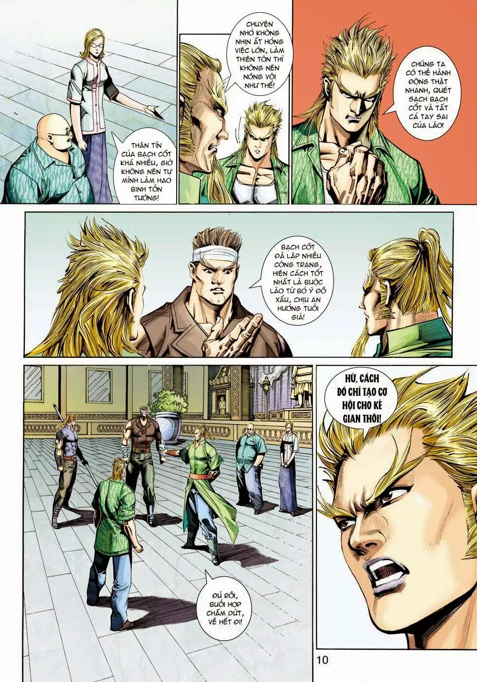 Truyện Tranh Tân Tác Long Hổ Môn trang 4