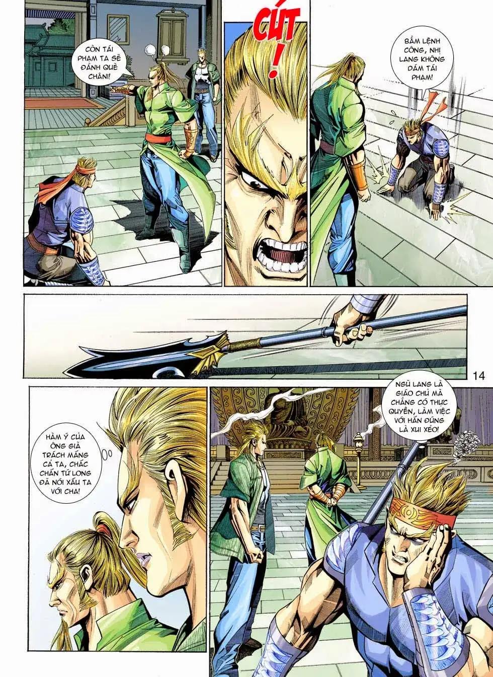 Truyện Tranh Tân Tác Long Hổ Môn trang 4