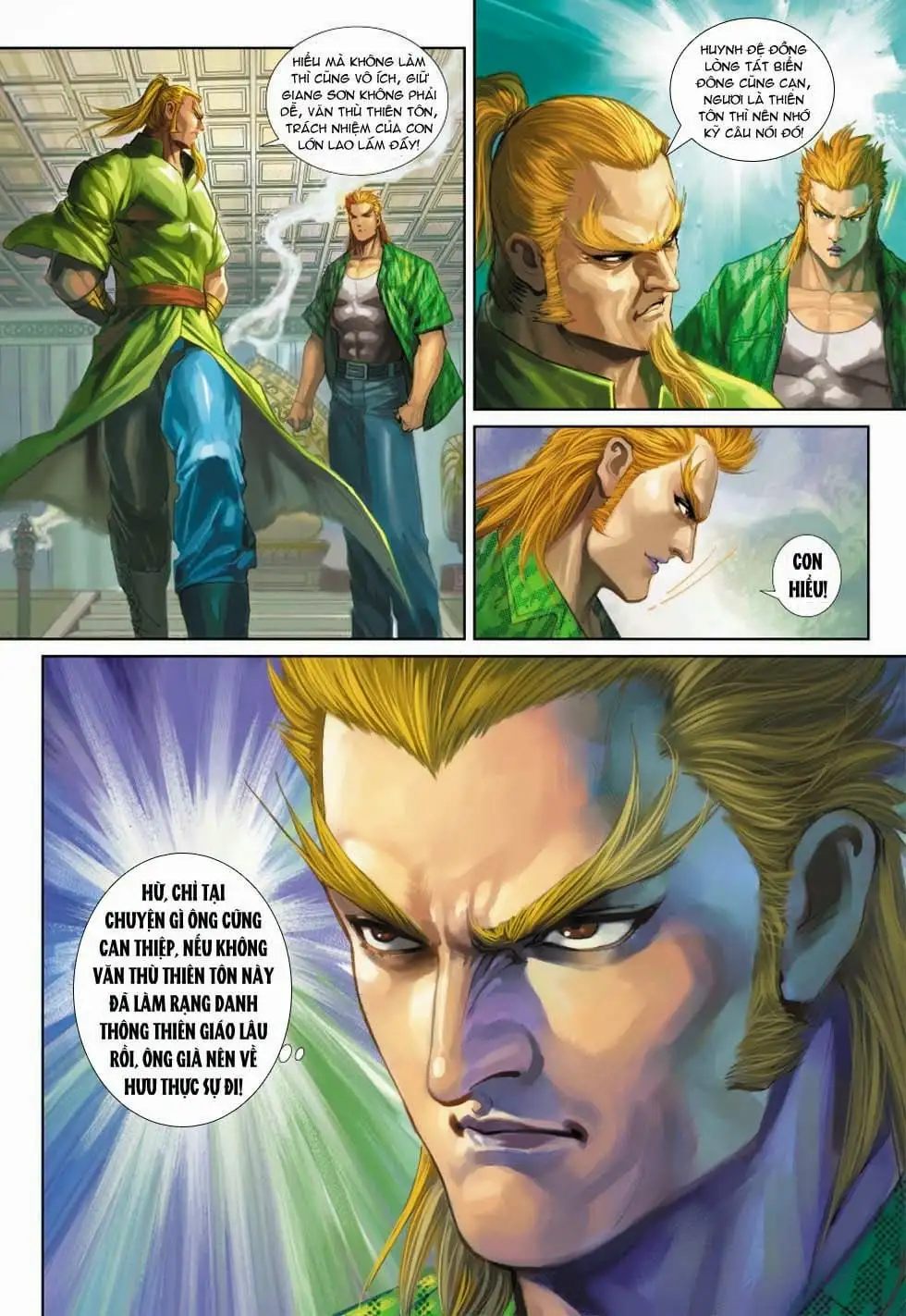 Truyện Tranh Tân Tác Long Hổ Môn trang 4