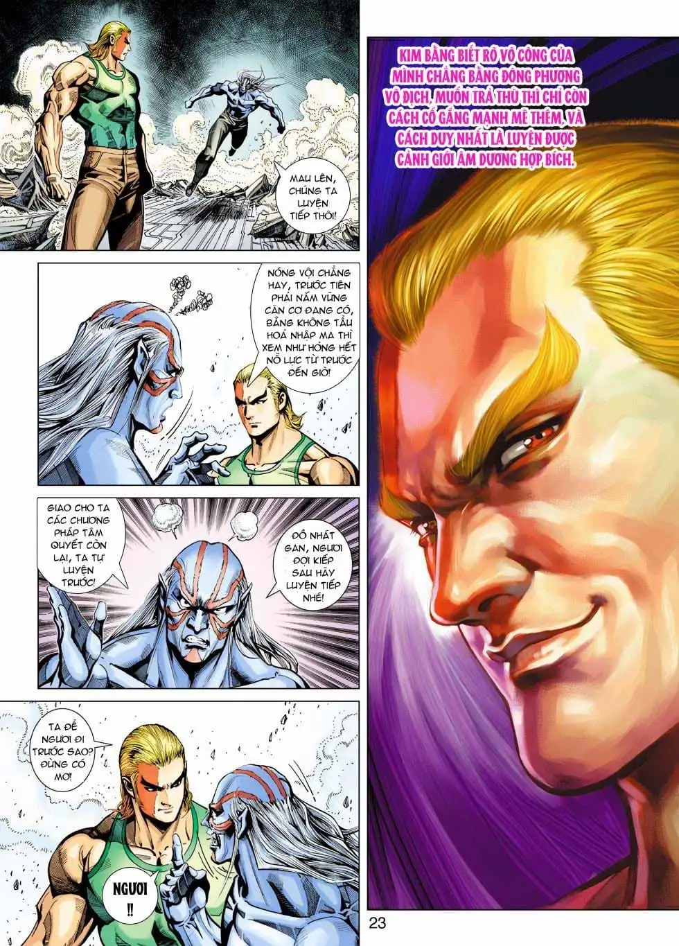 Truyện Tranh Tân Tác Long Hổ Môn trang 4